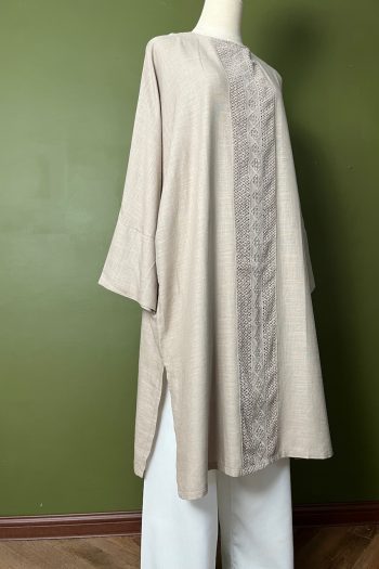 A.Lace Exclusive Tops in Beige