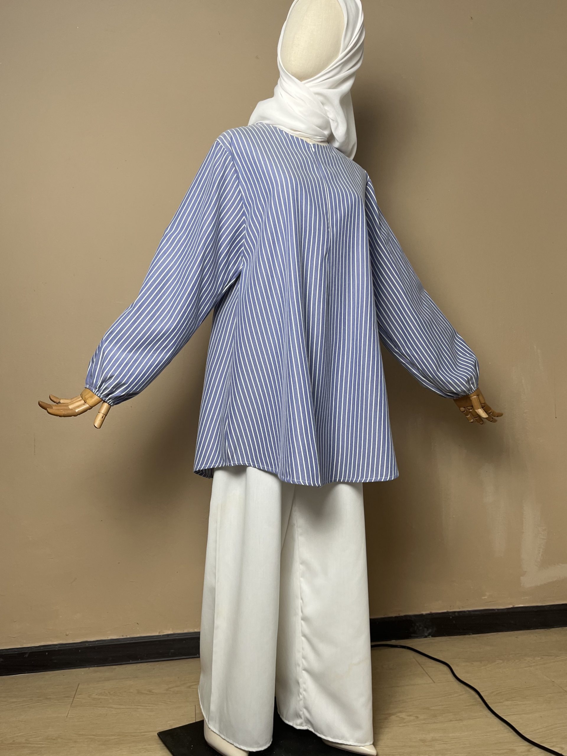 Cala Tops In Purple Blue - Image 3