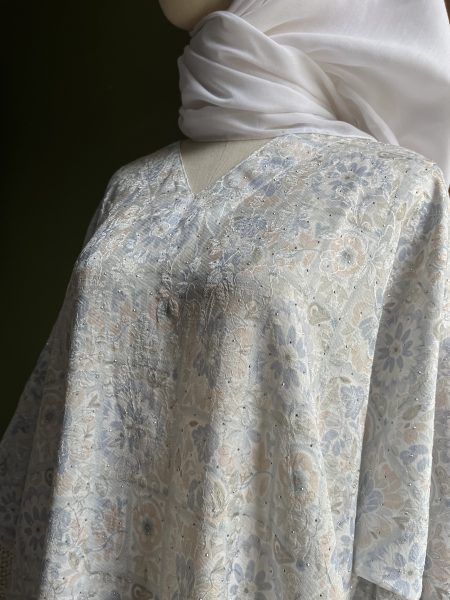 Zairra Luxe Kaftan Dress in Sweetheart