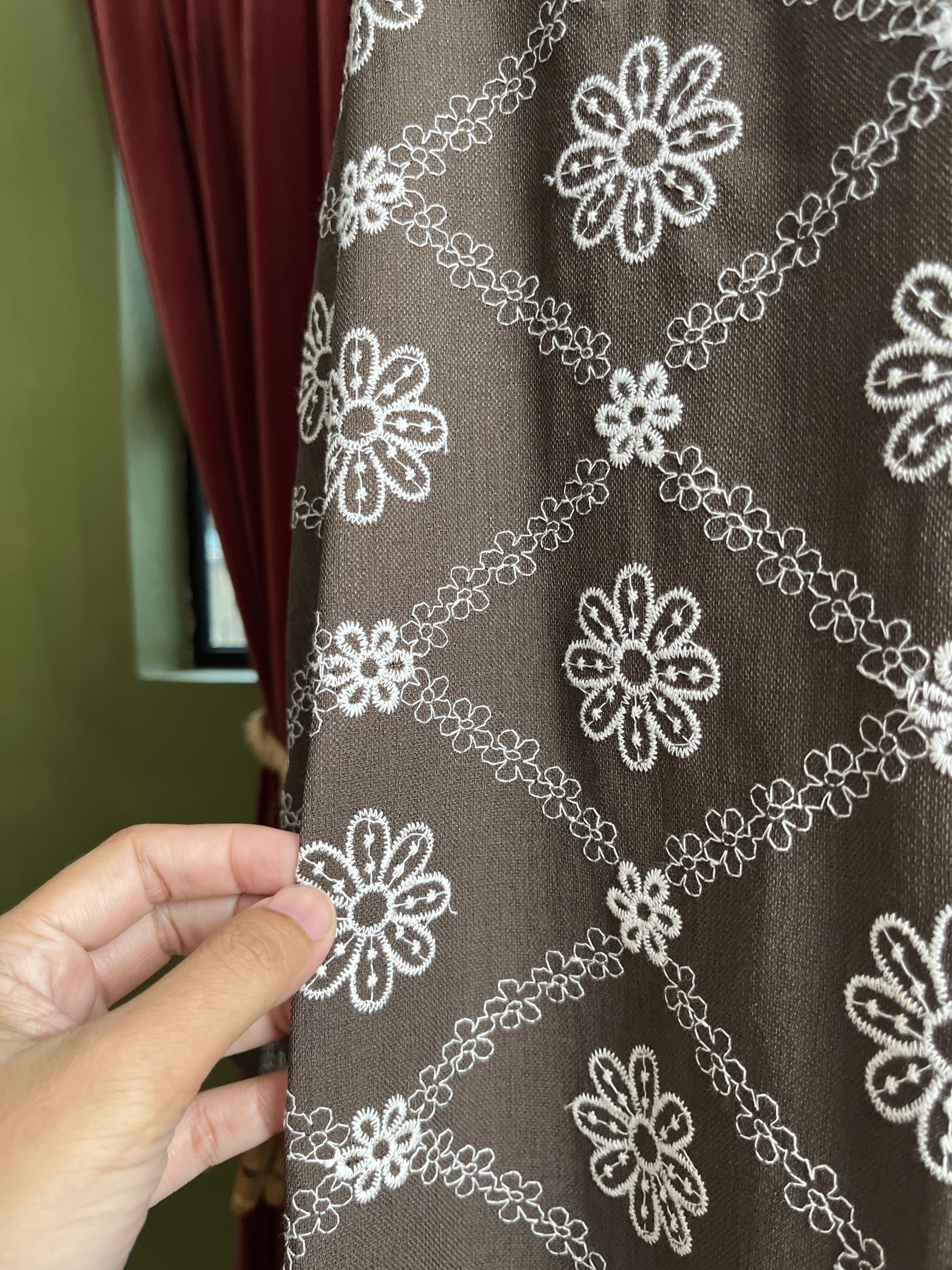 Warisan Embroidery 2.0 in Brown - Image 3