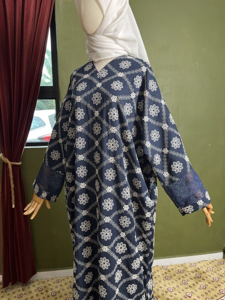 Warisan Embroidery 2.0 in Navy Blue