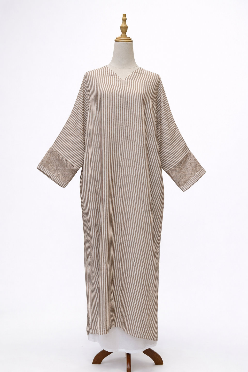 Serene Luxed Kaftan Lace in Brown