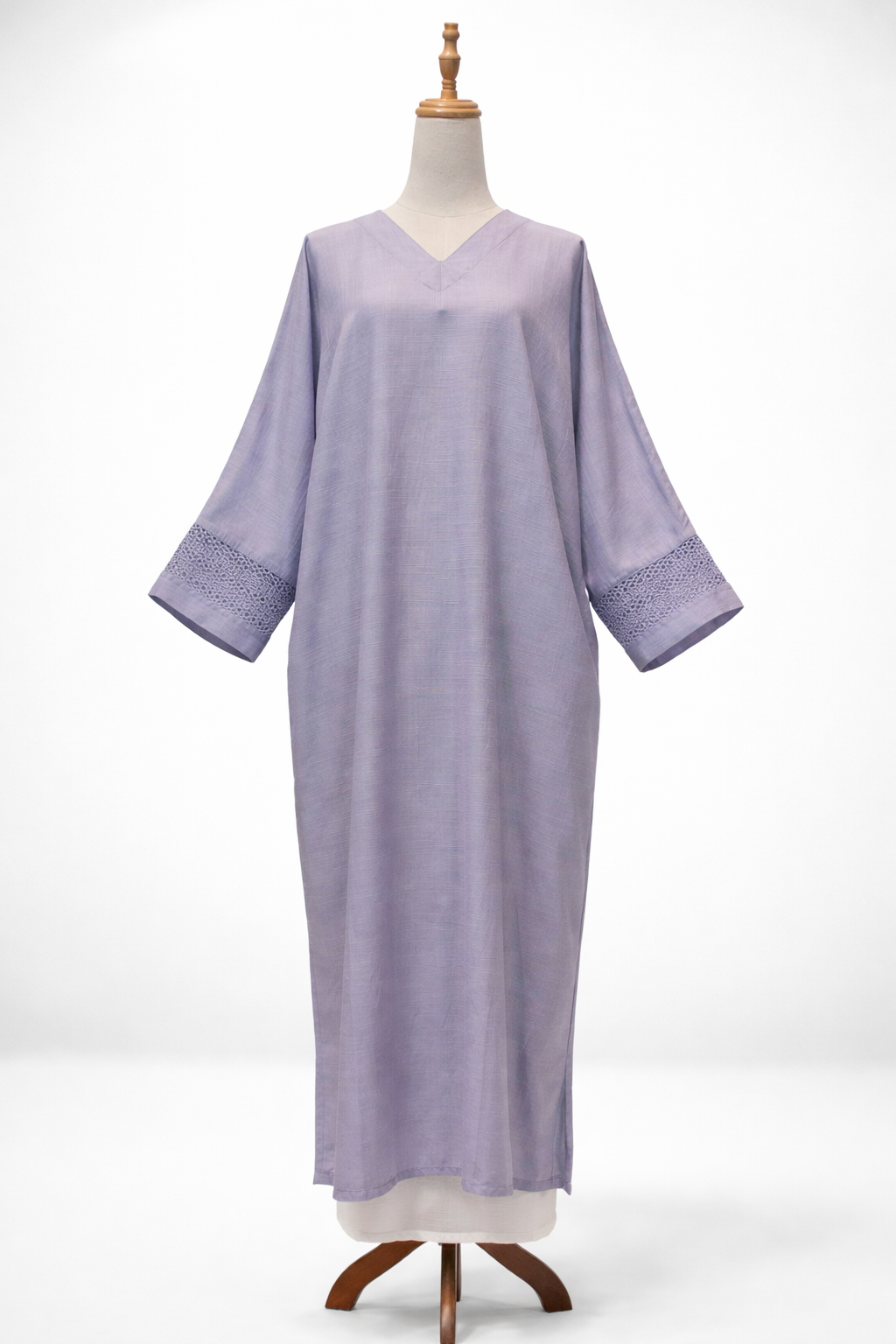 Ameera Exclusive Kaftan Luxe in Greige Grey