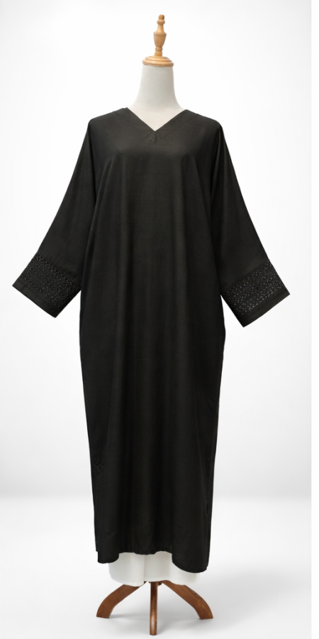 Ameera Exclusive Kaftan Luxe in Black