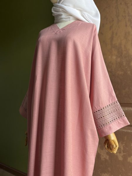 Ameera Exclusive Kaftan Luxe in Taffy Pink