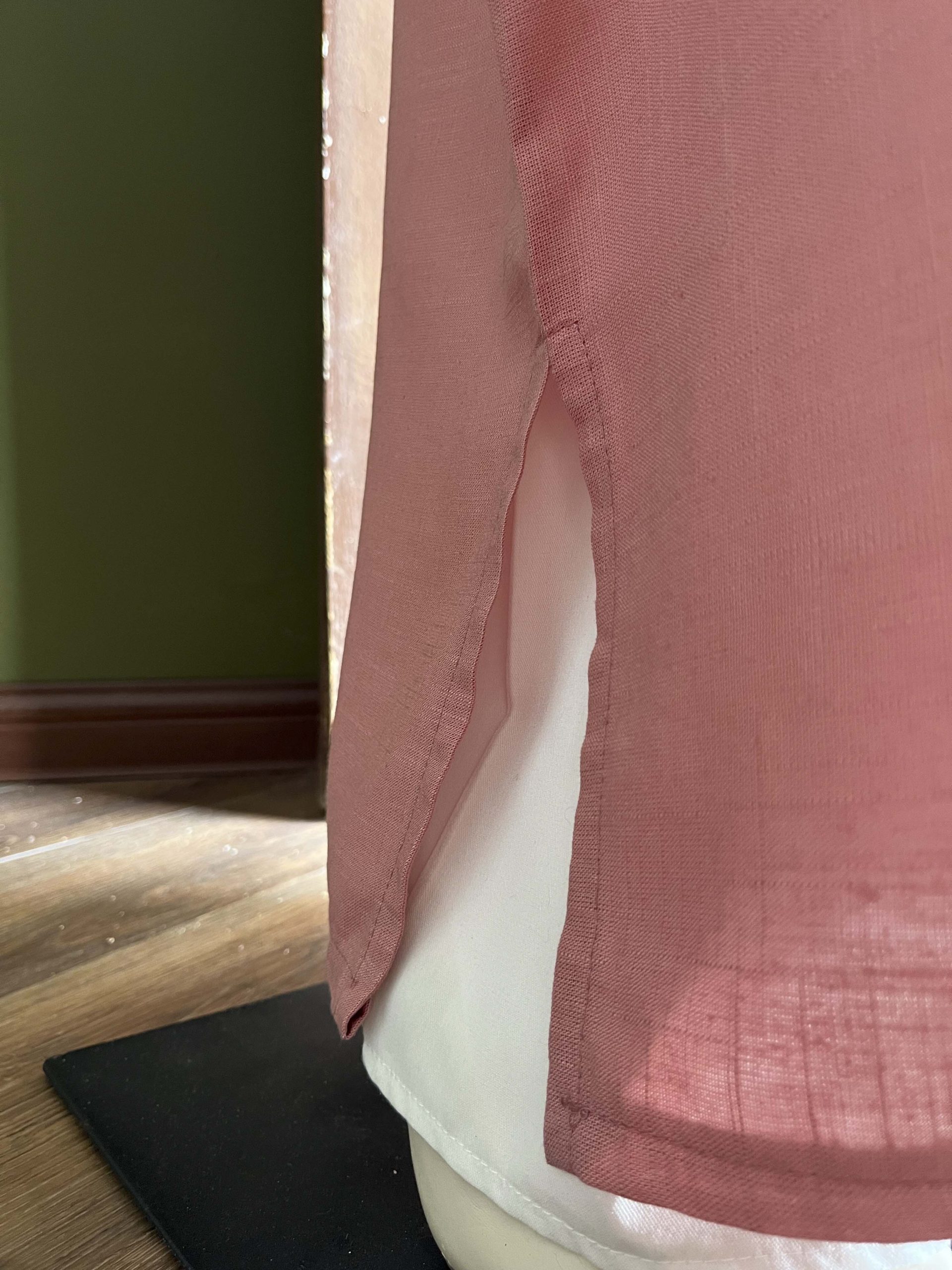 Ameera Exclusive Kaftan Luxe in Taffy Pink - Image 3