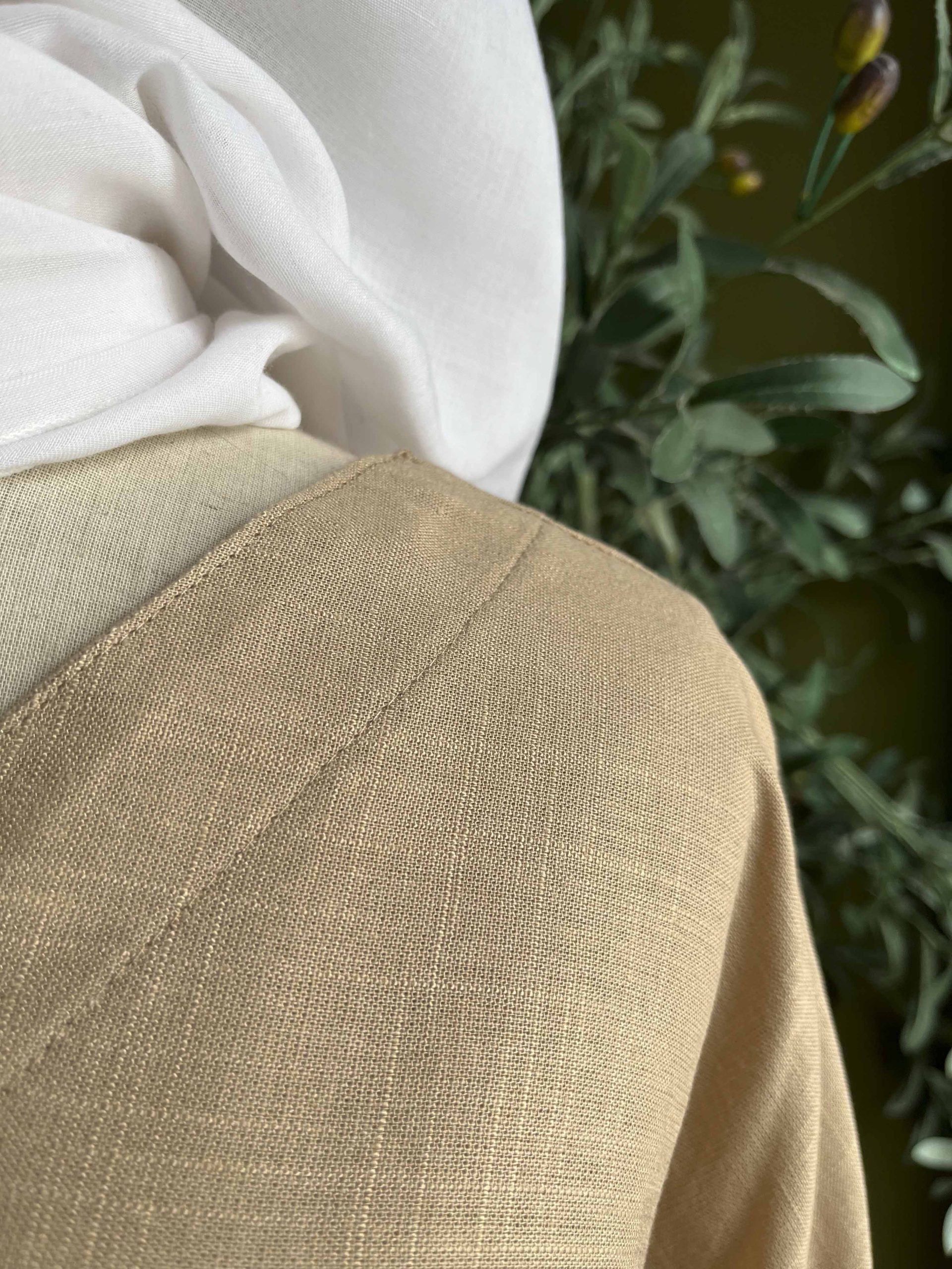 Ameera Exclusive Kaftan Luxe in Nude - Image 3